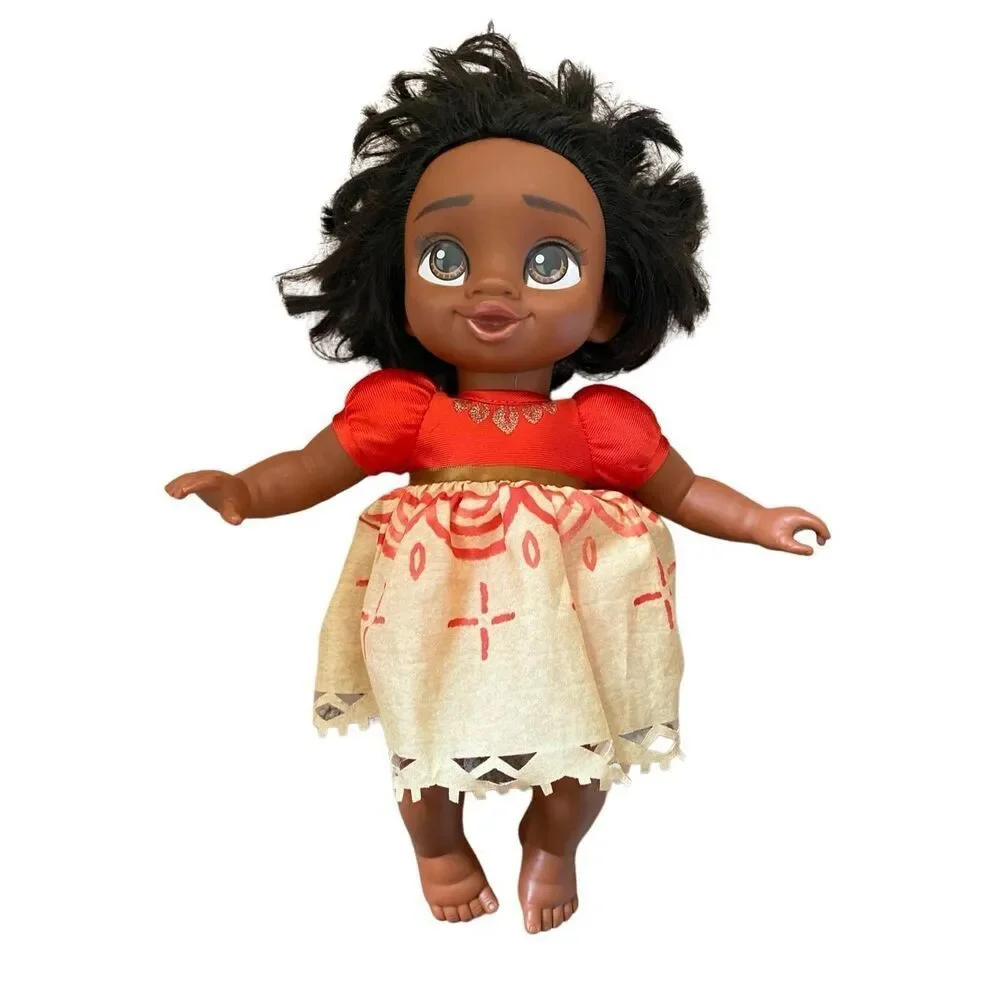 Disney Princess Moana Doll Collectible Baby Girl Cartoon Kids Toy Birthday